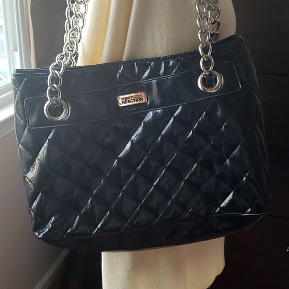Cole Reaction Bags Cole Reaction Black Quilted